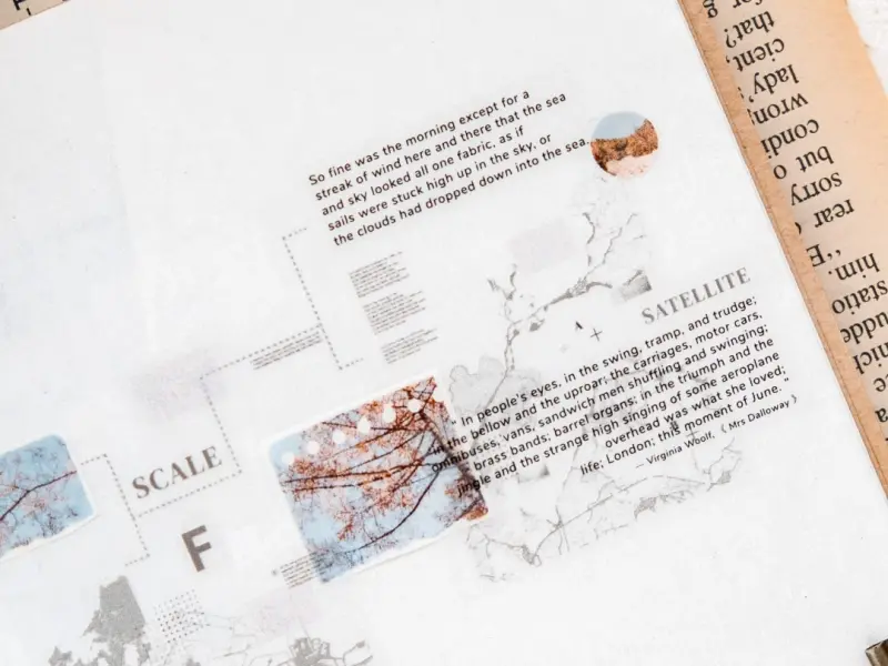 Stationery Instinct Matte PET Tape - Map