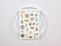 Pion Washi Stickers 1 Sheet - Pottery