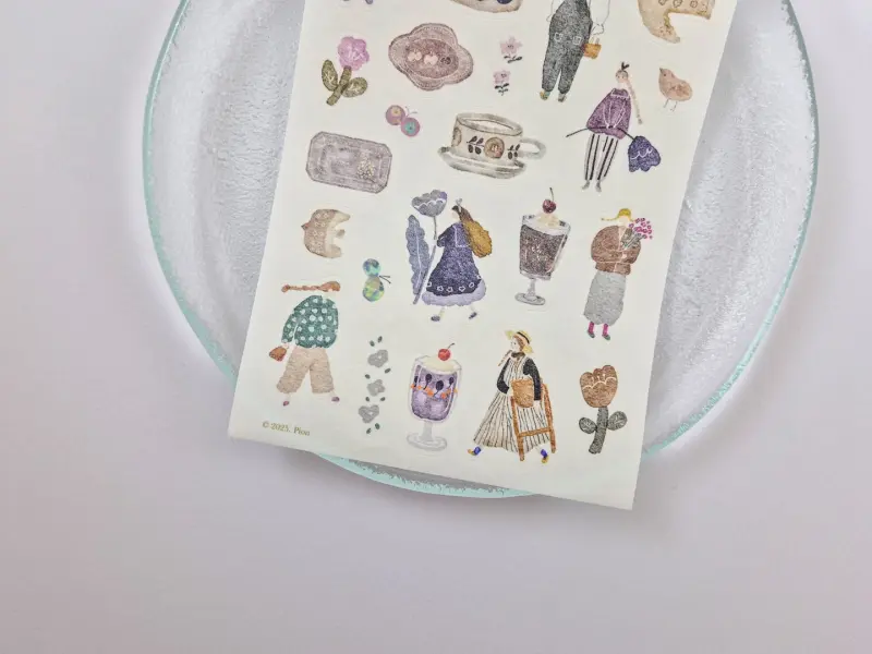 Pion Washi Stickers 1 Sheet - Artsy
