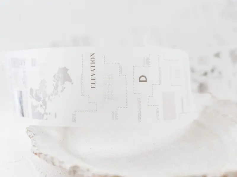Stationery Instinct Matte PET Tape - Map
