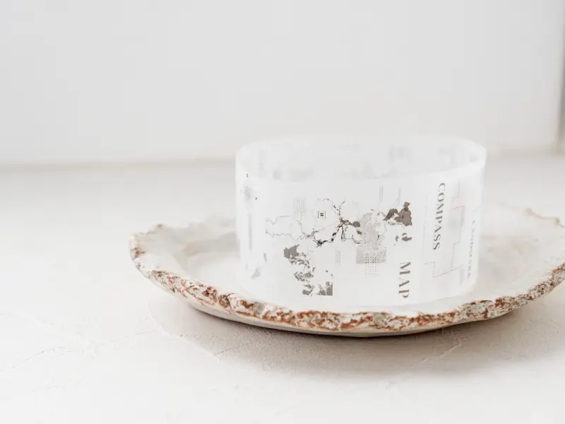Stationery Instinct Matte PET Tape - Map