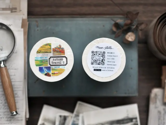 Miaostelle Washi Tape - Autumn Travel 2