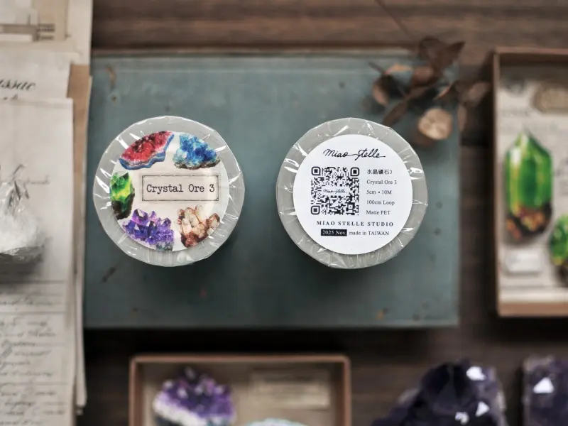 Miaostelle Matte PET Tape - Crystal Ore 3