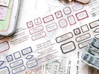 Stationery Instinct Matte PET Tape - Label 2