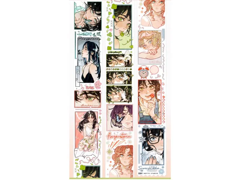 Notte Studio Washi Tape Sample - Star Sand 2