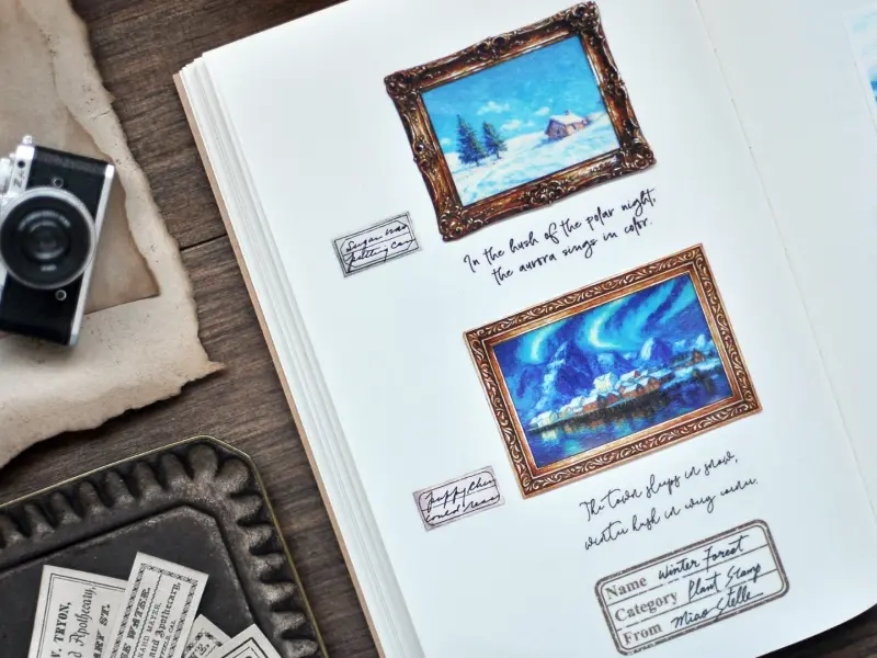 Miaostelle Washi Tape - Winter Travel 2