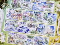 Shine Washi Tape Sample - Seaside Street Dreams