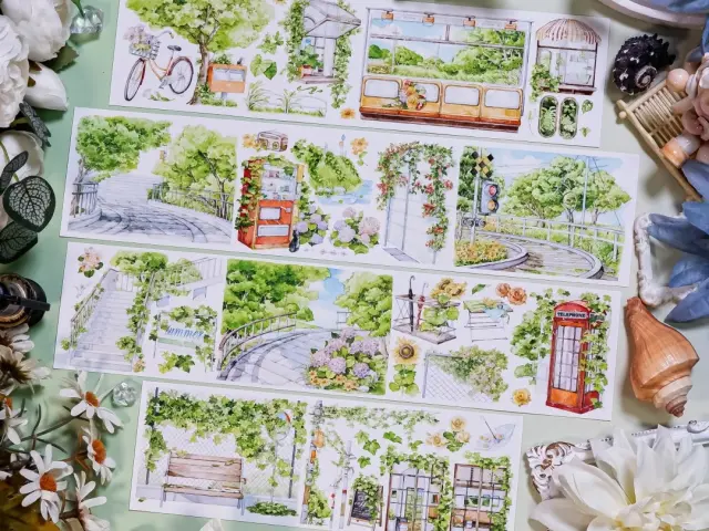 Shine PET Tape Sample - Light Fragments