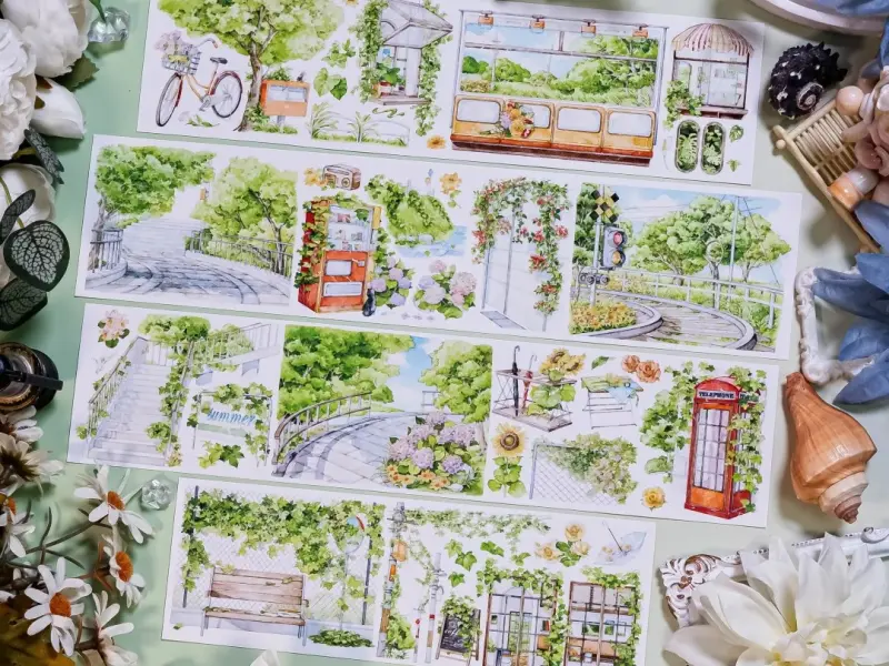 Shine PET Tape Sample - Light Fragments