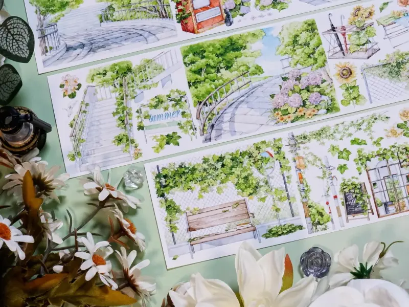 Shine PET Tape Sample - Light Fragments