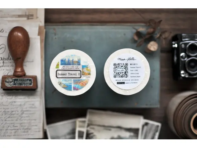 Miaostelle Washi Tape - Summer Travel 2