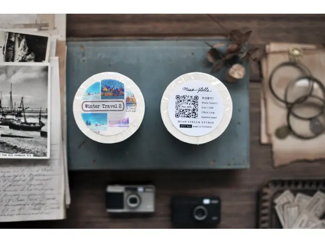 Miaostelle Washi Tape - Winter Travel 2