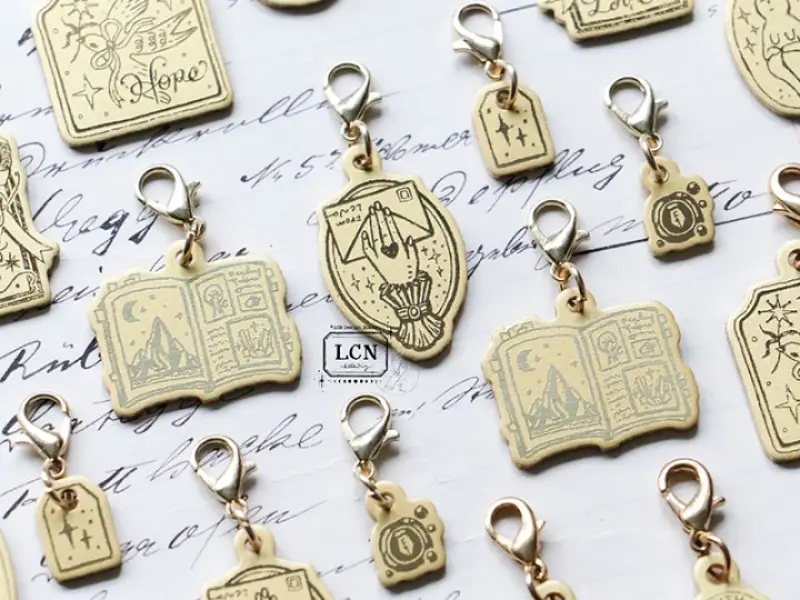 Pre-Order LCN Brass Charm - Mini Wax Seal