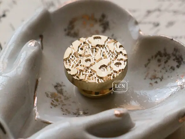 LCN Wax Seal Stamp - Camellia