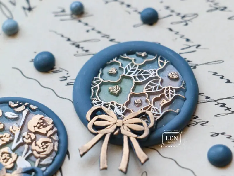 LCN Wax Seal Stamp - Camellia