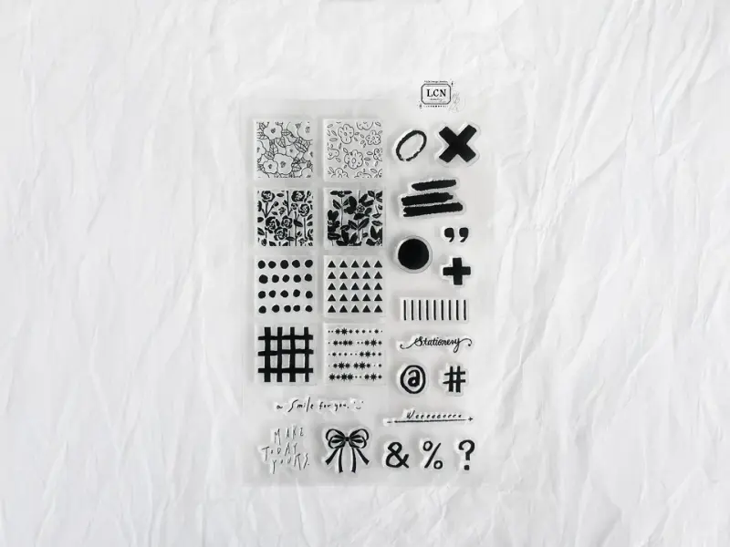 Pre-Order LCN Clear Stamp Set - For The Day