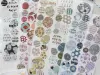 Lin Chia Ning Kiss-Cut Washi Tape - Gobblestone