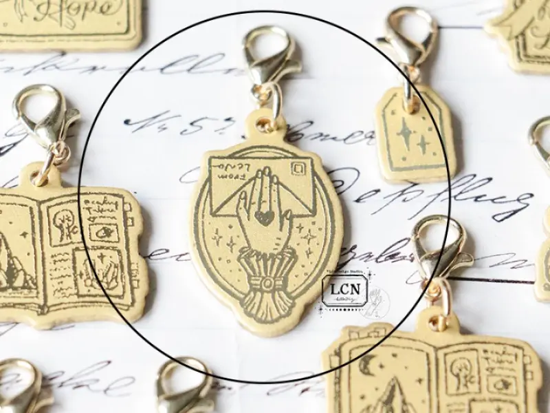 Pre-Order LCN Brass Charm - Hand Clip