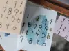 Lin Chia Ning Wooden Rubber Stamp - Hand Drawn Numbers