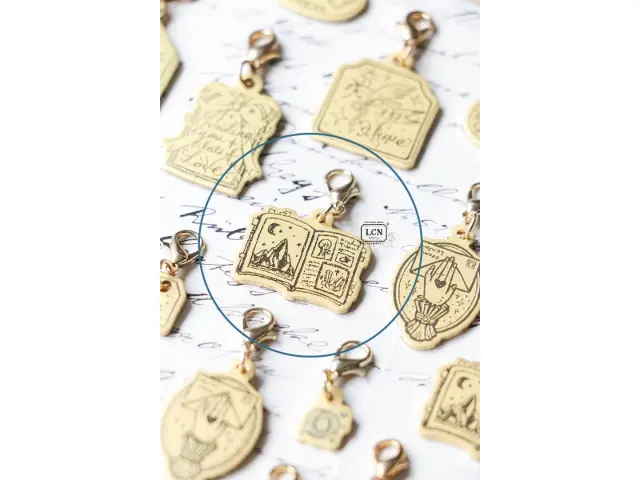 Pre-Order LCN Brass Charm - Journal