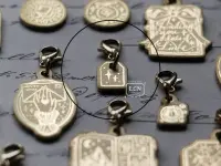 LCN Brass Charm - Mini Tag