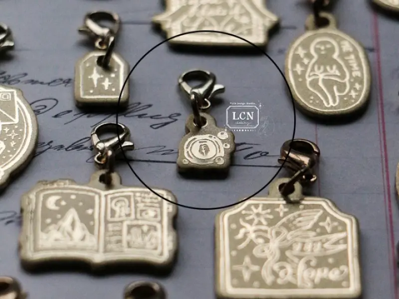 Pre-Order LCN Brass Charm - Mini Wax Seal