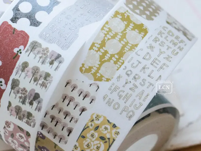 Pre-Order Lin Chia Ning Kiss-Cut Washi Tape - Piece Of Paper
