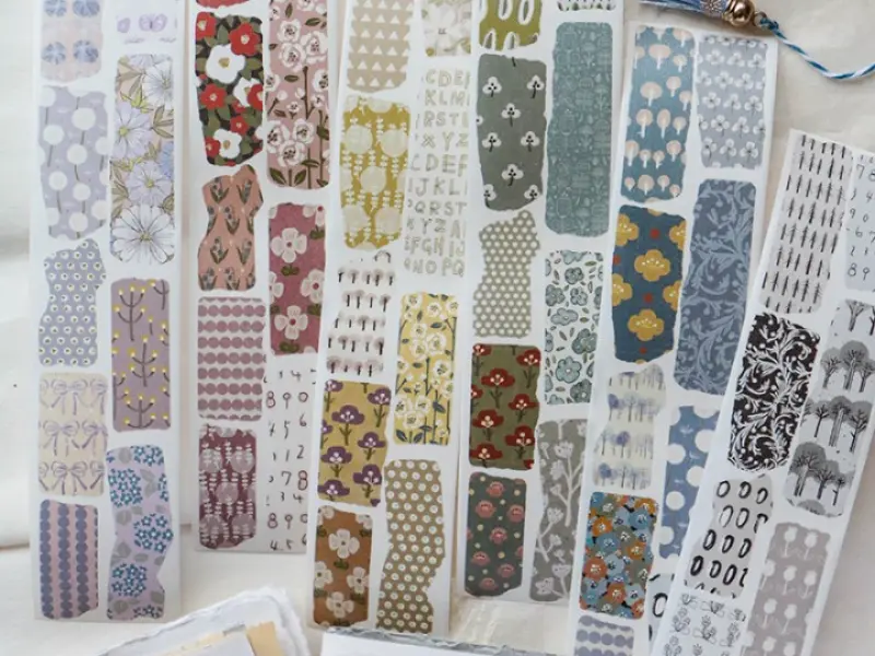 Pre-Order Lin Chia Ning Kiss-Cut Washi Tape - Piece Of Paper