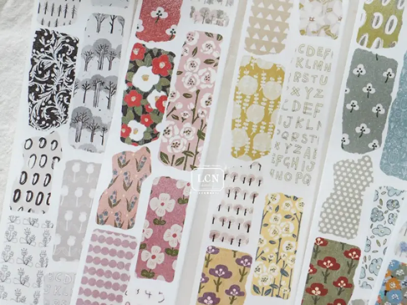 Pre-Order Lin Chia Ning Kiss-Cut Washi Tape - Piece Of Paper