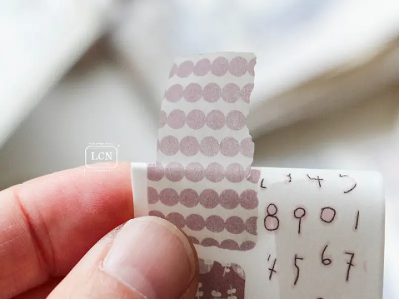 Pre-Order Lin Chia Ning Kiss-Cut Washi Tape - Piece Of Paper