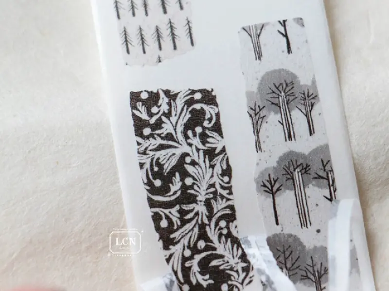 Pre-Order Lin Chia Ning Kiss-Cut Washi Tape - Piece Of Paper