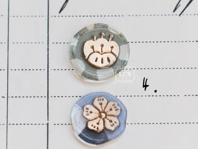 LCN Mini Wax Seal Stamp - Wagashi 4