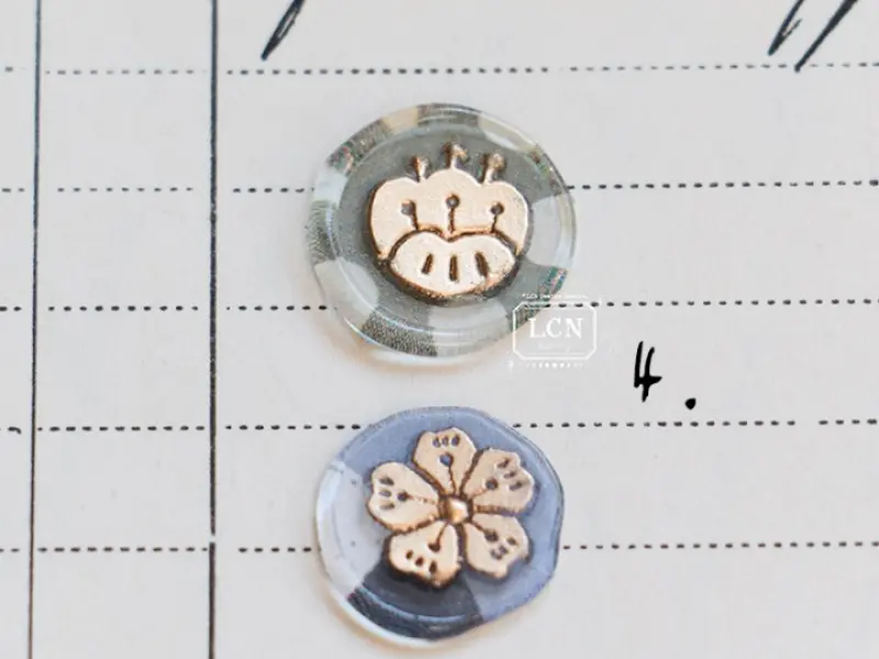 LCN Mini Wax Seal Stamp - Wagashi 4