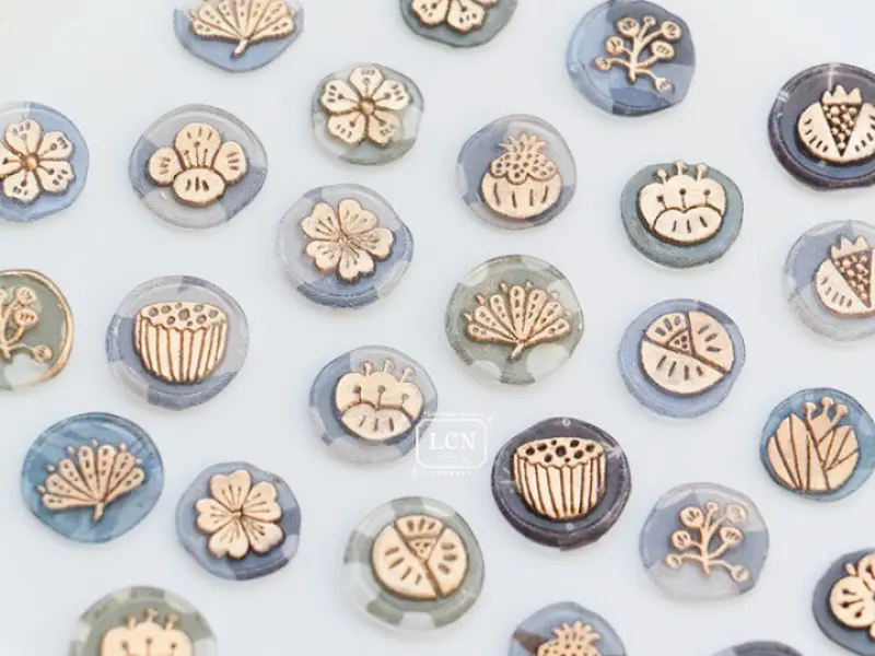 LCN Mini Wax Seal Stamp - Wagashi 4