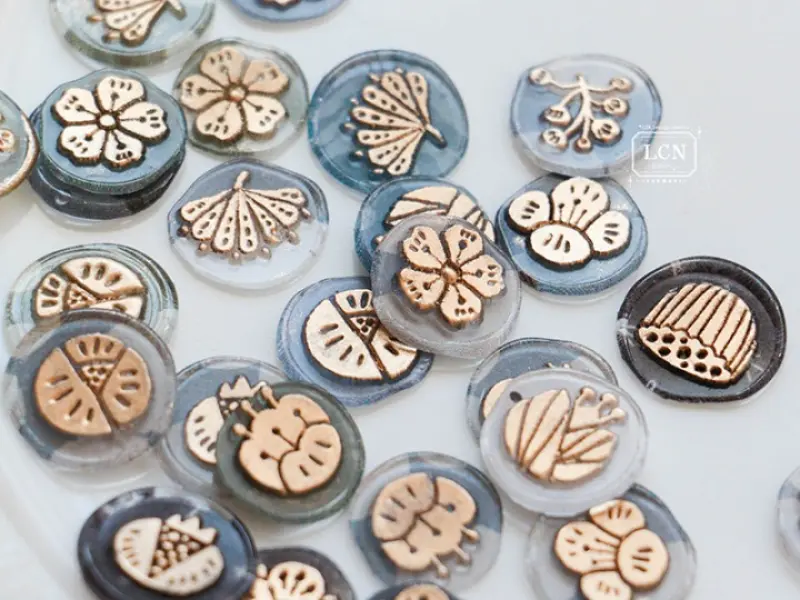 LCN Mini Wax Seal Stamp - Wagashi 4