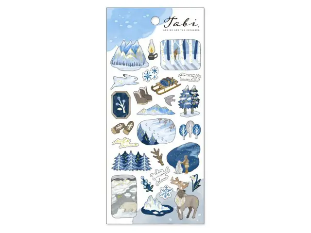 Mindwave Winter Stickers Tabi 82332 - Land of the Frozen Sky