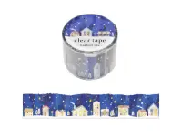 Mindwave Clear PET Tape Hokkori Life - Winter Night Town