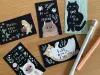 4Legs Notecard Set - Black Cat