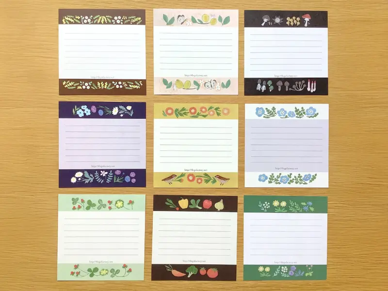 4Legs Notepaper Set - 30 Different Cats