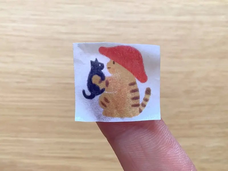 4Legs Washi Tape - Mushroom Cat 2