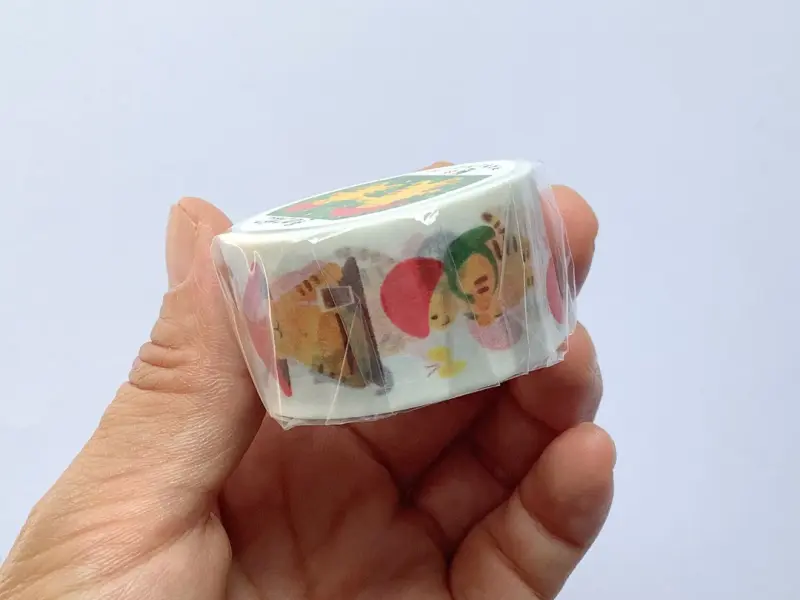 4Legs Washi Tape - Mushroom Cat 2