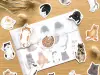4Legs Flake Sticker Set - I Like Cats