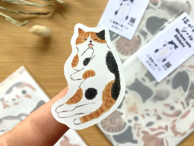 4Legs Flake Sticker Set - I Like Cats