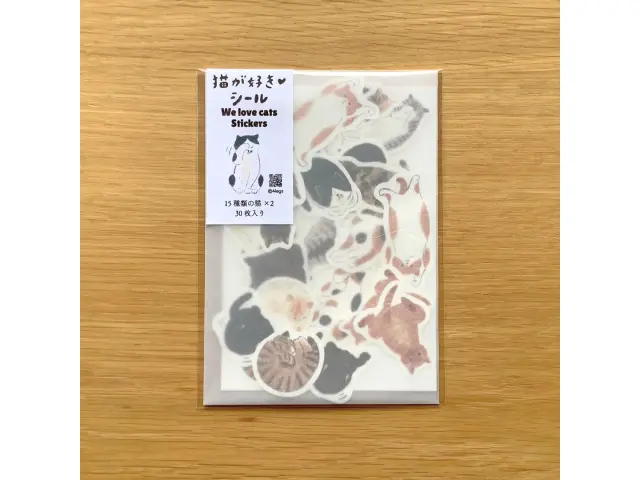 4Legs Flake Sticker Set - I Like Cats