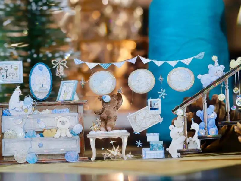 Benchu Studio Washi Tape Sample - Warm WInter Day