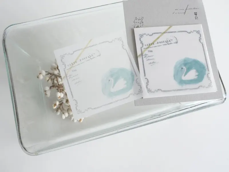 Yohaku Sticky Notes M-192 - Swan