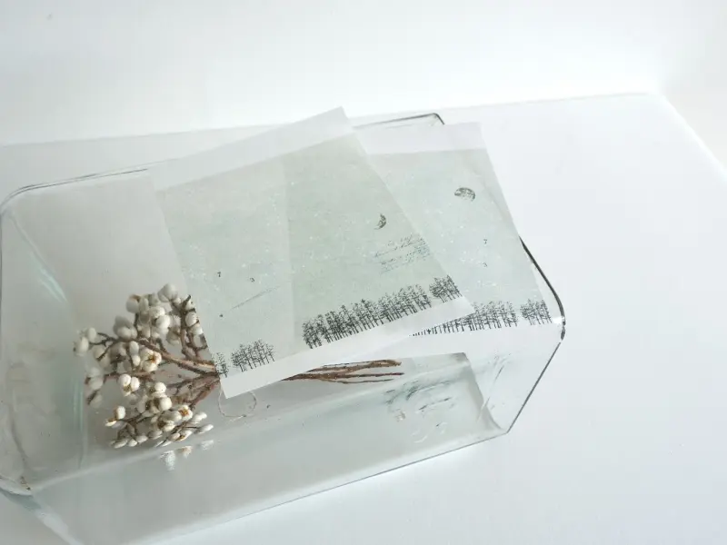 Yohaku Memo Pad M-196 - Starry Sky