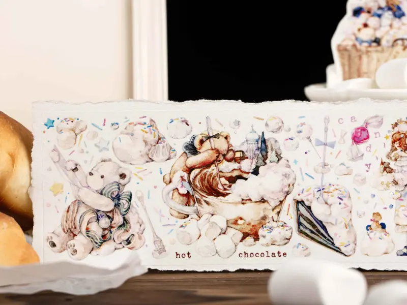 Reco Studio Washi Tape Sample - Toy Bear’s Sweet Castle