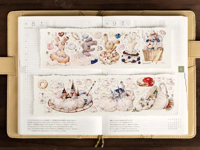 Reco Studio Washi Tape Sample - Toy Bear’s Sweet Castle