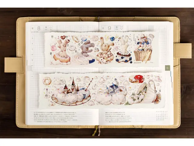 Reco Studio Washi Tape Sample - Toy Bear’s Sweet Castle
